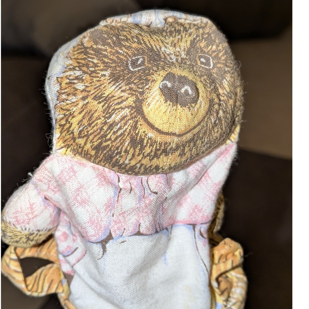Beatrix Potter Mrs Tiggy-Winkle Pop Up Puppet 1984 Anne Wilkinson England Vtg